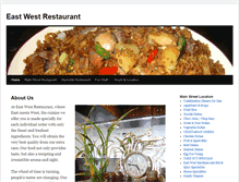 Tablet Screenshot of eastwestrestaurant.ca